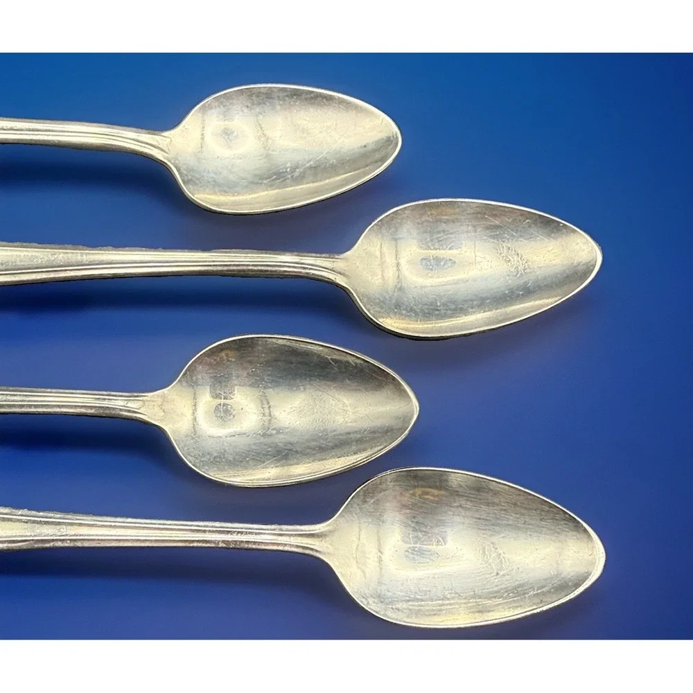 VTG 1847 Rogers Bros ETERNALLY YOURS Teaspoon Spoons Silverplate 6